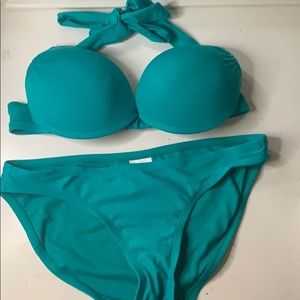 Target blue bikini